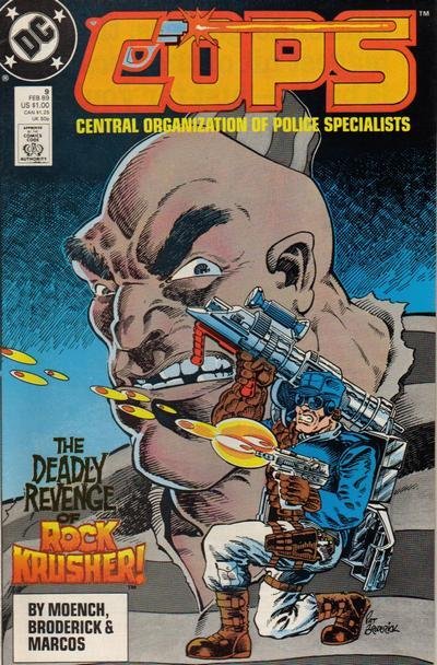 COPS #9 VF ; DC | Based on Cartoon Series