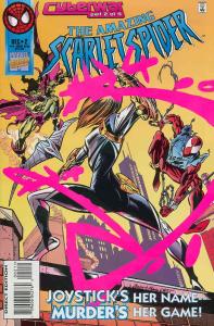 Amazing Scarlet Spider, The #2 VF ; Marvel | Cyberwar 2 Green Goblin