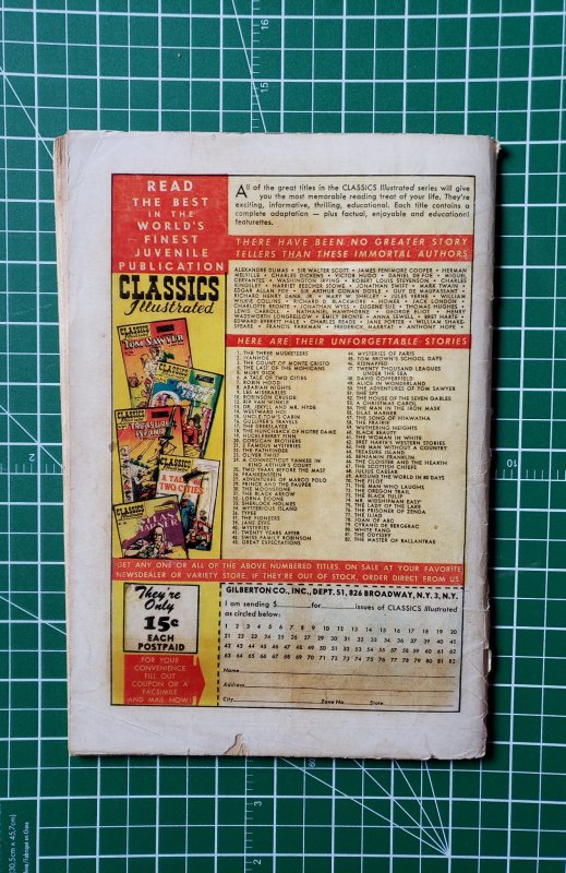 Classics Illustrated #82 (1951)