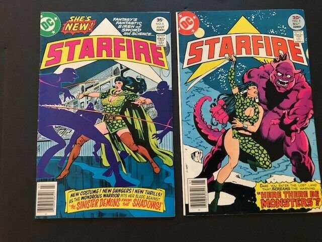Set of 7-DC STARFIRE Vol. 1 #1-#8 1976/77 FINE/VERY FINE (PF964)