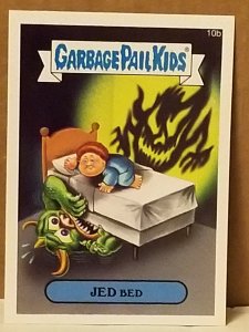 2015 Garbage Pail Kids  #10b Jed Bed