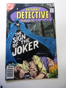 Detective Comics #476 (1978) FN+ Condition
