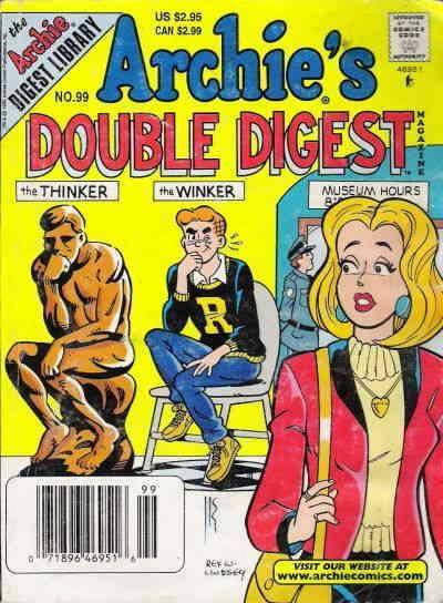 Archie’s Double Digest Magazine #99 VF; Archie | save on shipping - details insi