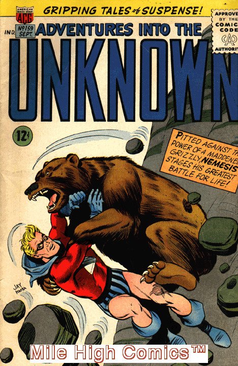 ADVENTURES INTO THE UNKNOWN (1948 Series) #159 Very Fine Comics Book