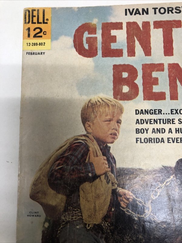 Gentle Ben (1968) # 1 Dell Comics • Silver Age • Ivan Tors’ • Danger •Excitement