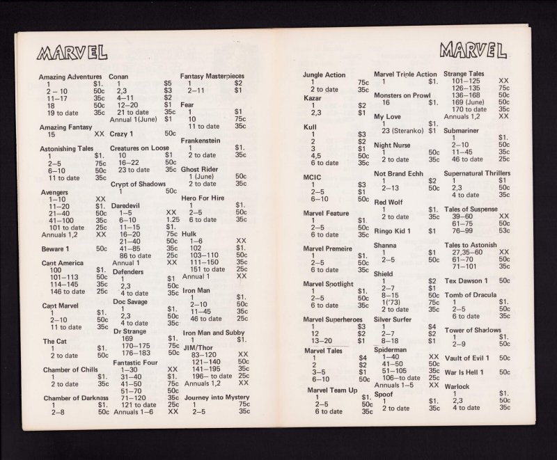 Uncle Billy's Funny Book Cat-o-Log - Bill Devine cover (9.2 ob) 1973