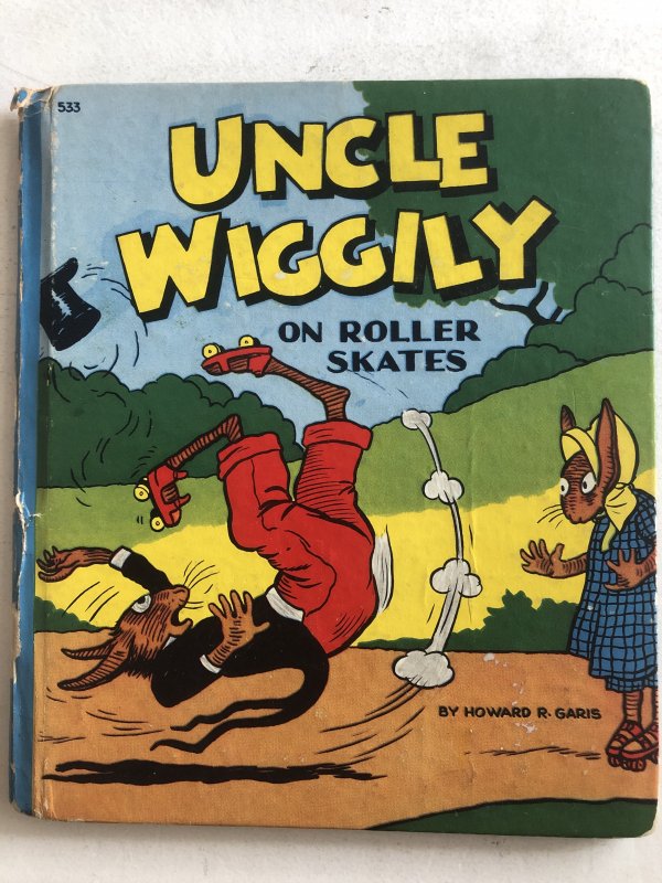 Uncle Wiggily on roller skates,VG,1940, 33 pages