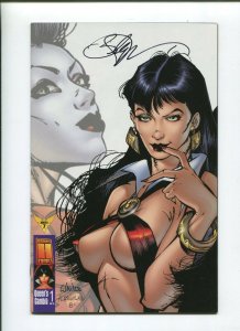 VAMPIRELLA QUEENS GAMBIT #1 (9.2) SIGNED 1998