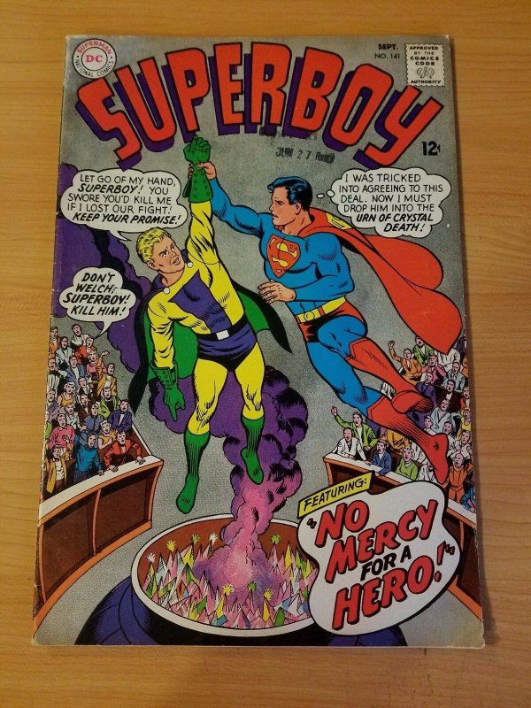 Superboy #141 ~ FINE - VERY FINE VF ~ (1967, DC Comics)