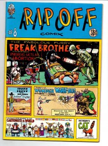 Rip Off Comix #8 - 1st Print - Freak Brothers - Underground - 1981 - FN/VF 