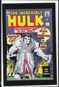 The Incredible Hulk #1 Marvel Legends Cover (2004) Hulk