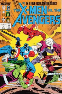 The X-Men vs. The Avengers #1 Direct Edition (1987) The Avengers