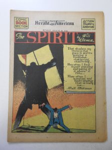 The Spirit #116 (1942) Newsprint Comic Insert Rare!