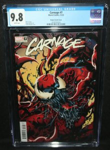 Carnage #7 - Carlos Magno Cover - CGC Grade 9.8 - 2022 