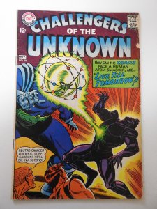 Challengers of the Unknown #58 (1967) GD/VG Condition