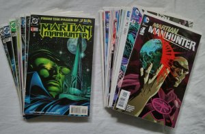 Martian Manhunter set of 24 comics 2015 #1-12 1998 #1,3,4,12 Jemm +