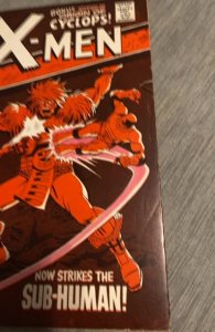 The X-Men #41  (1968) strikes the subhuman