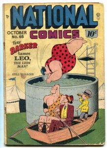 National Comics #68 1948- Barker- Quicksilver G/VG