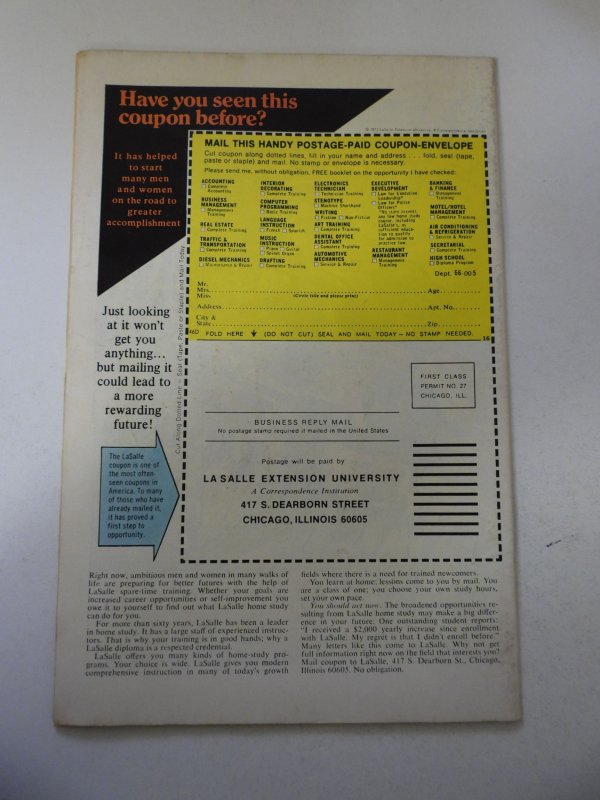 The Frankenstein Monster #17 (1975) FN Condition