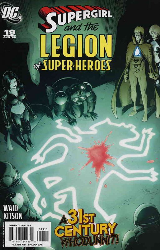 Supergirl and The Legion of Super-Heroes #19 VF/NM ; DC