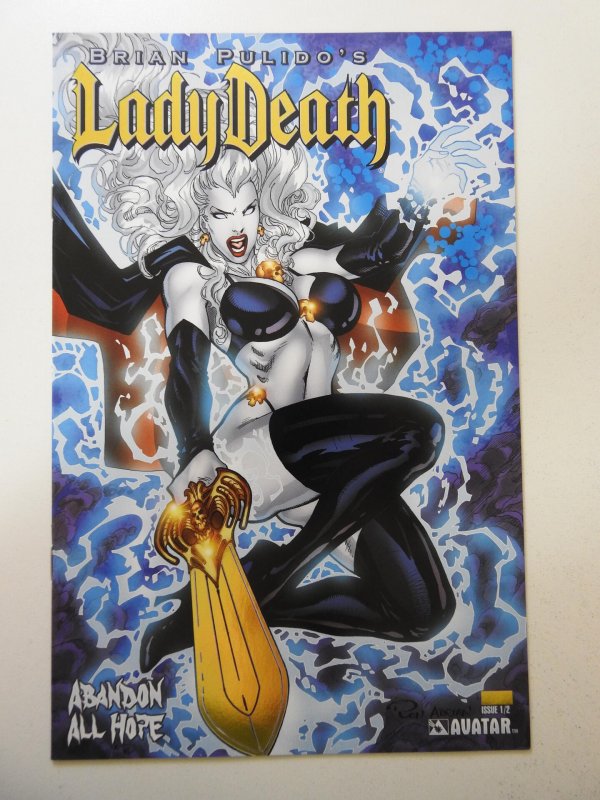 Brian Pulido's Lady Death: Abandon All Hope #1/2 W/ Cert LDT 700