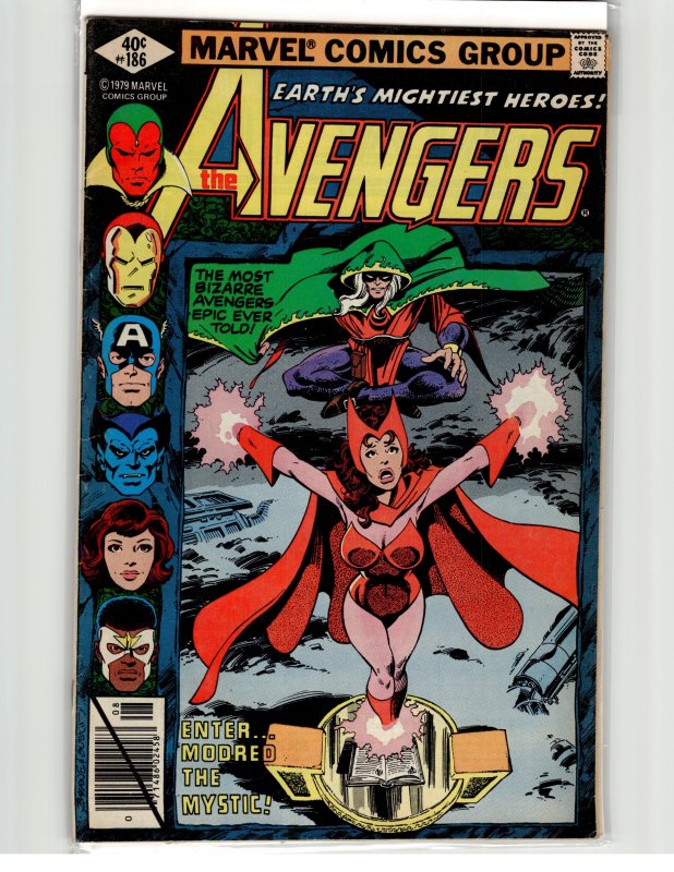 The Avengers #186 (1979) The Avengers [Key Issue]