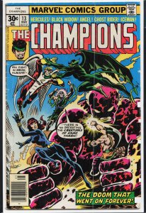The Champions #13 (1977) The Champions