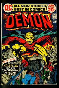 The Demon #1 1975- Jack Kirby- Key Issue- Hot Book- FN/VF