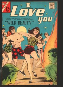 I Love You #68 1967-Beach party cover-Why Kiss A Boy?-Vince Colletta art-VF
