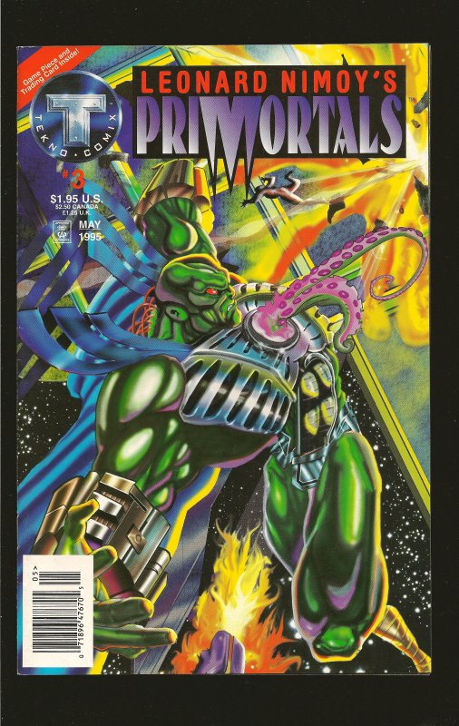 Tekno Comics Leonard Nimoys Primortals #3 May 1995