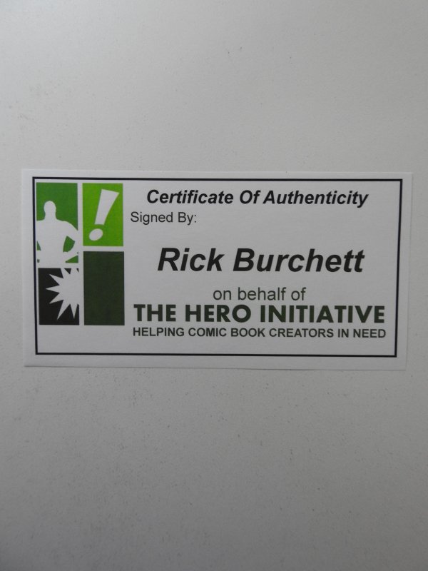 Wizard World Comic Con Box: Batman Adventures #12 VF/NM Signed R. Burchett W/COA