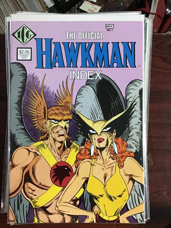 The Official Hawkman Index #1 (1986)