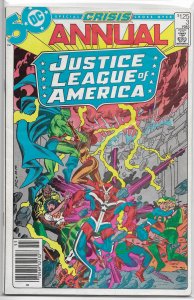 Justice League of America   vol. 1  Annual #3 GD/VG (Crisis cross-over)