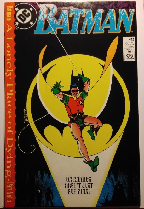 Batman #442 (1989) Tim Drake Robin key