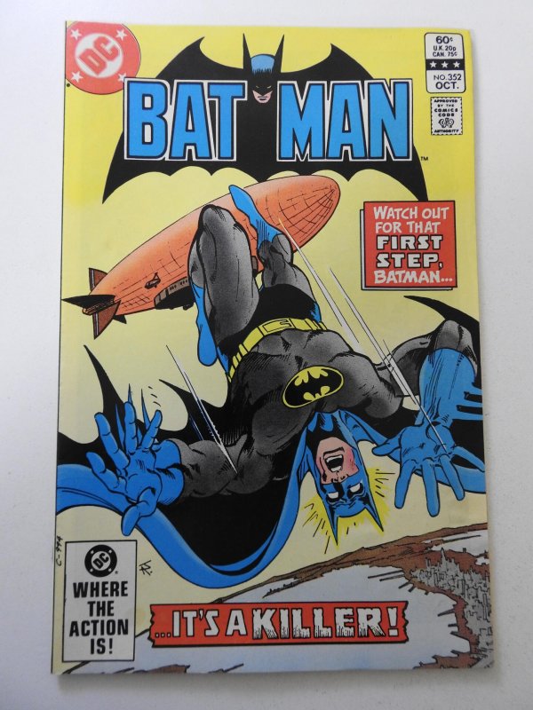 Batman #352 (1982) VG Condition moisture wrinkle on fc