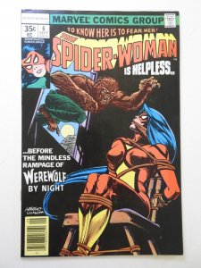Spider-Woman #6 (1978) FN+ Condition! pencil bc