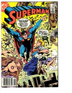 5 Superman DC Comic Books # 395 396 397 398 399 Kryptonite Man Lois Lane BH20