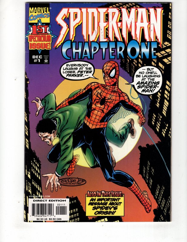 Spider-Man: Chapter One #1 (NM- 9.2) 1998 John Byrne Story & Art / ID#133