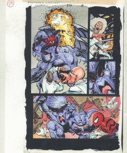 Spectacular Spider-Man #236 p.17 Color Guide Art - Dragon Man by John Kalisz