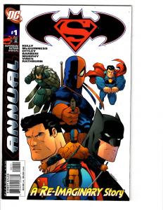 3 Superman/Batman DC Comic Books Annual # 1 2 3 Deathstroke Robin Ultraman BH24