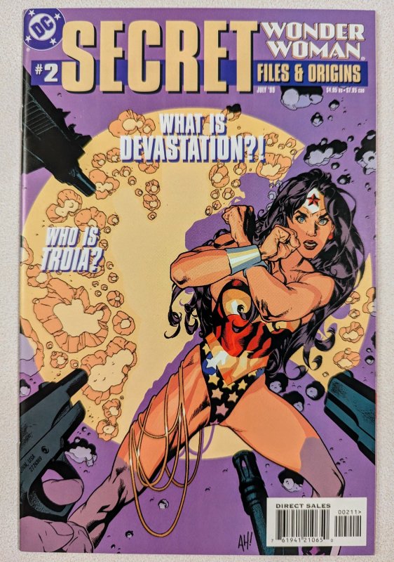 Wonder Woman: Secret Files & Origins #2 (1999) NM Adam Hughes Cover