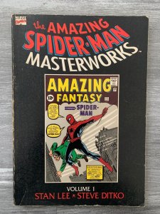 1992 THE AMAZING SPIDER-MAN Masterworks Volume 1 VG- 3.5 1st Printing