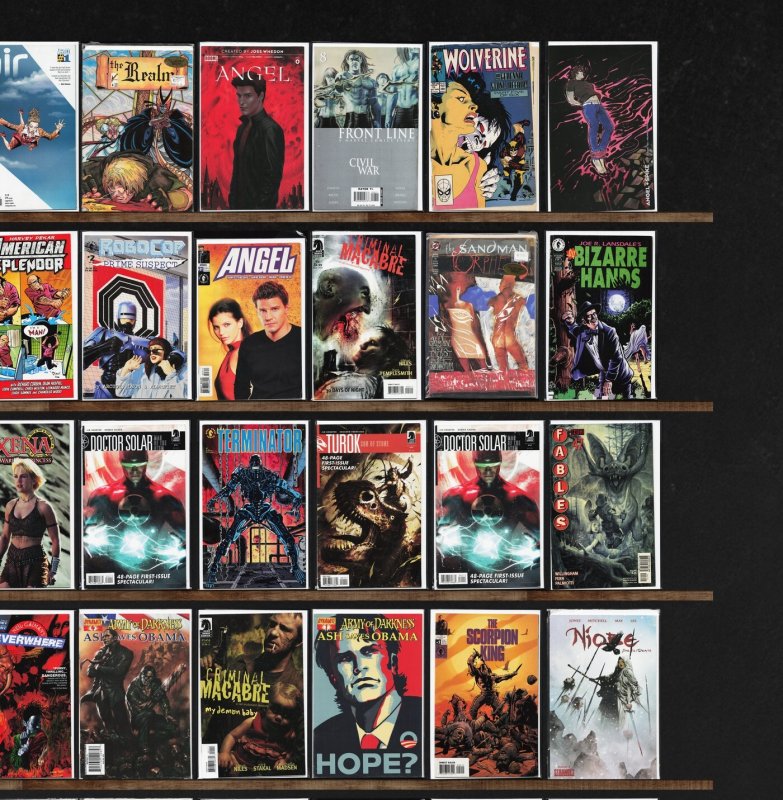 Huge Lot 140+ Comics with Fables, Thunderbolts, Marvel Zombies 5 & More!