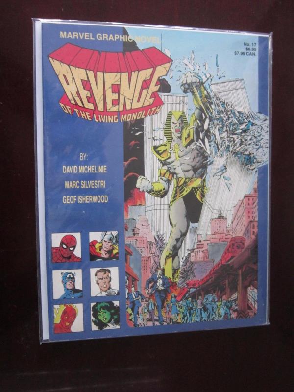 Revenge of the Living Monolith #1 - GN Graphic Novel - 6.0? - 1985