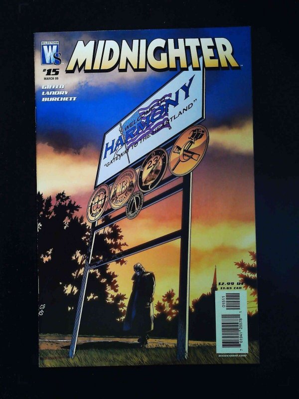 Midnighter #15  Dc/Wildstorm Comics 2008 Nm 