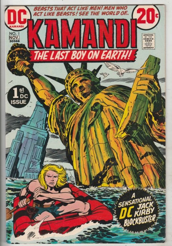 Kamandi the Last Boy on Earth #1 (Nov-72) FN/VF Mid-High-Grade Kamandi