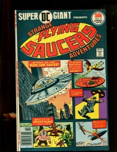 SUPER DC GIANT #27 (9.0) SECRET OF THE FLYING BUZZ SAW! 1976~