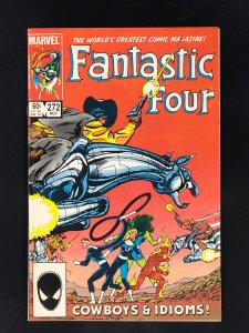 Fantastic Four #272 (1984) VF 1st Cameo App of Nathaniel Richards