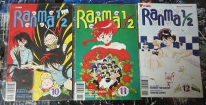 Rumiko Takahashi Lot #2! 27 issues: Ranma1/2 Parts 4,5,6,7 Japan Manga Classics 