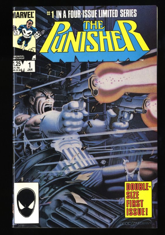 Punisher (1986) #1 VF/NM 9.0 1st Solo Punisher!  Mike Zeck cover!